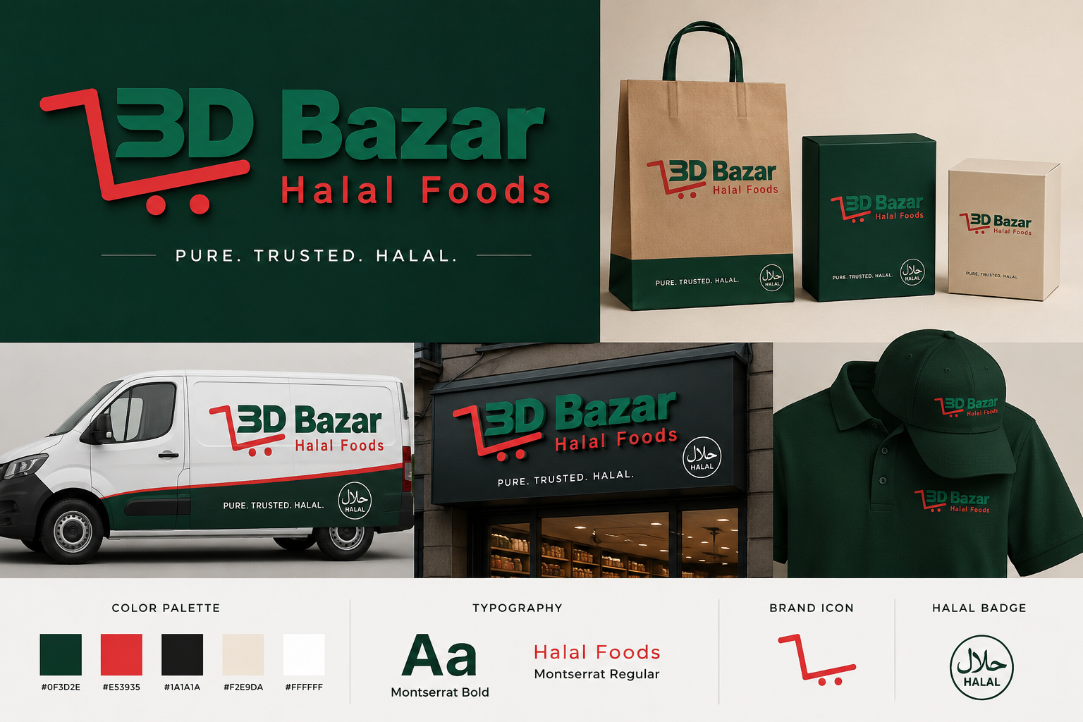 BD Bazar branding example