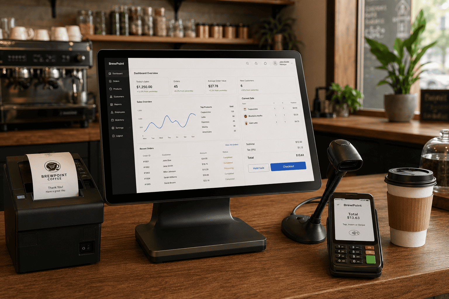 MizukiHub POS portfolio sample